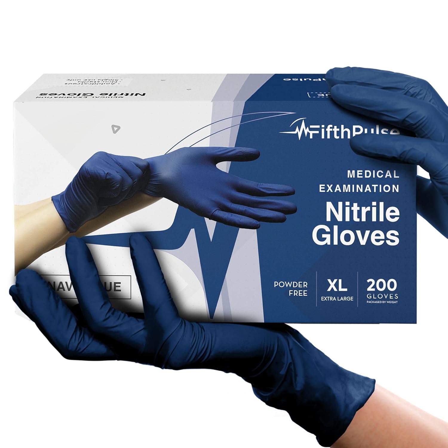 Black Nitrile Examination Gloves (200 pcs)