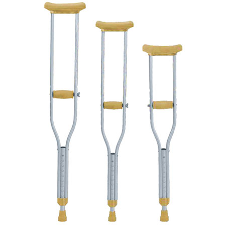 Under Arm Crutches - Adjustable
